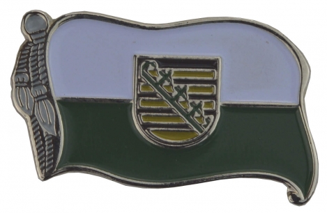 Ansteckpin Sachsen Wappen