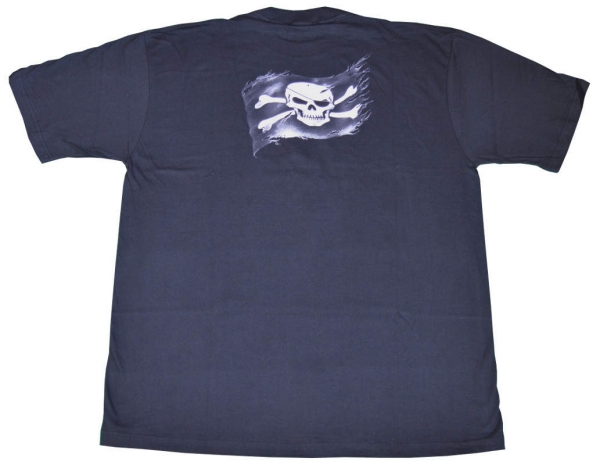 Spiral T-Shirt Pirate Skull Rückseite