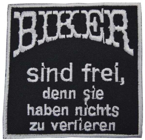 Aufnäher Biker sind frei