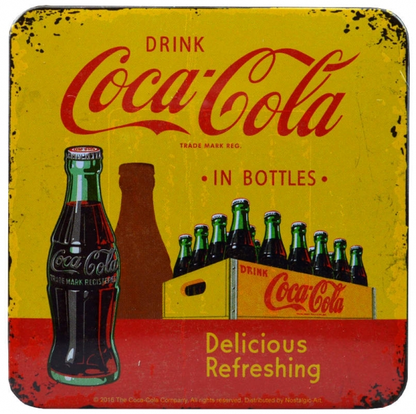Nostalgic Art Metall-Untersetzer Coca Cola