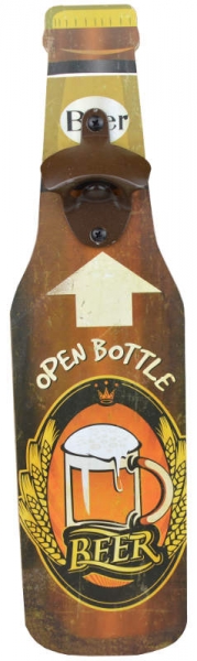 Wandflaschenöffner Open Bottle