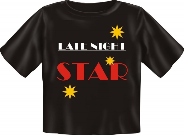 Rahmenlos Babyshirt Latenight Star